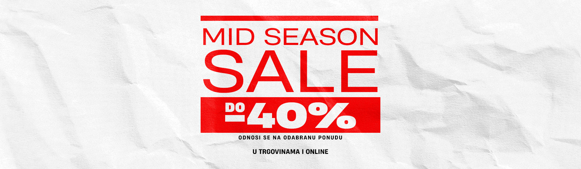MID SEASON SALE u Sport Visionu – do 40% popusta na sportsku opremu za vrhunske performanse!